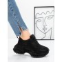 Pantofi Sport Dama cu Platforma 5WL93 BLACK | MEI