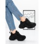 Pantofi Sport Dama cu Platforma 5WL93 BLACK | MEI