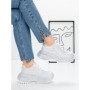 Pantofi Sport Dama cu Platforma 5WL93 WHITE | MEI