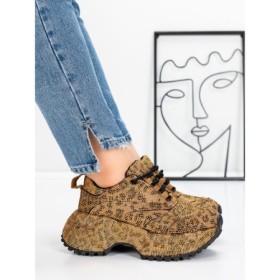 Pantofi Sport Dama cu Platforma 5WL93 LEOPARD PRINT | MEI