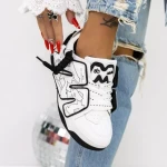 Pantofi Sport Dama 3WL37 Alb » Reina.Ro