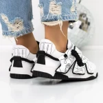 Pantofi Sport Dama 3WL37 Alb » Reina.Ro