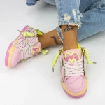 Pantofi Sport Dama 3WL37 Roz » Reina.Ro