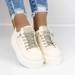 Pantofi Sport Dama 3WL50 Bej » Reina.Ro