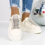 Pantofi Sport Dama 3WL50 Bej » Reina.Ro