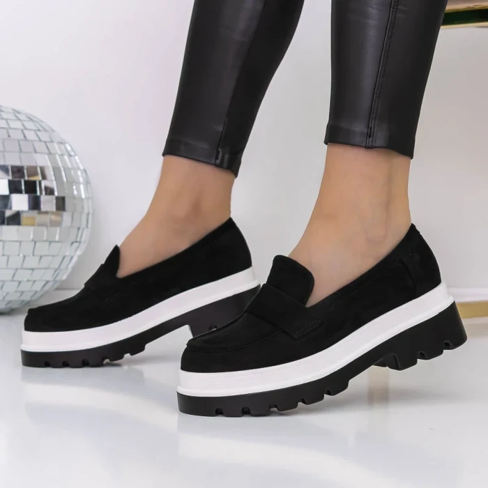 Pantofi Casual Dama 3LE20 Negru » Reina.Ro