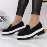 Pantofi Casual Dama 3LE20 Negru » Reina.Ro