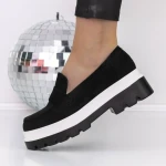 Pantofi Casual Dama 3LE20 Negru » Reina.Ro