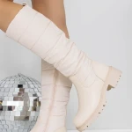 Cizme Dama 3H3 Bej » Reina.Ro