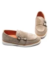 Mocasini Barbati din piele naturala 5NXE57 BEIGE | PANTOFUL