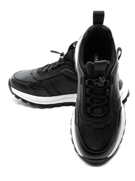 Pantofi Sport Barbati din piele naturala 5306 BLACK | ADVANCER