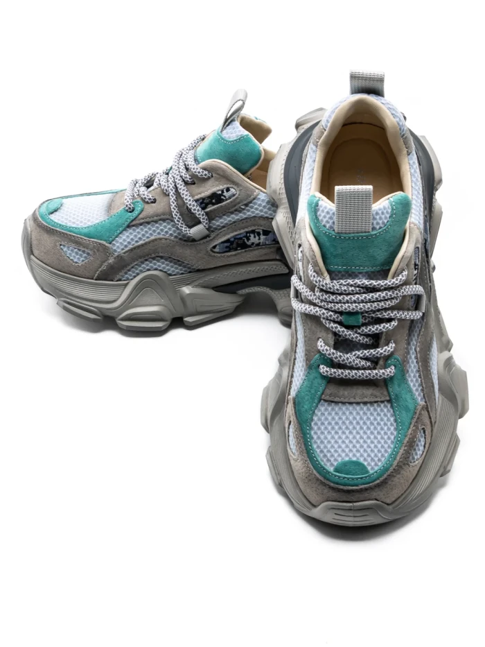 Pantofi Sport Dama din piele naturala Y5757-1 LIGHT GREEN | ADVANCER