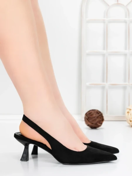 Pantofi Stiletto 5GZ80 BLACK | MEI