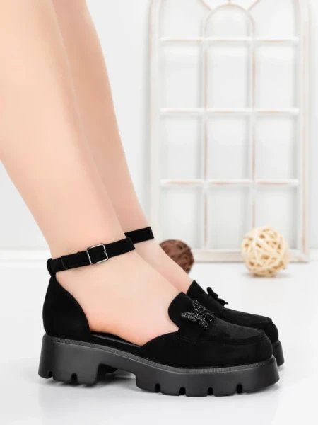 Pantofi Casual Dama 5H60 BLACK | MEI