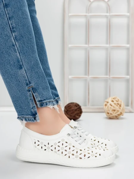 Balerini Dama 5XJ33 WHITE | MEI