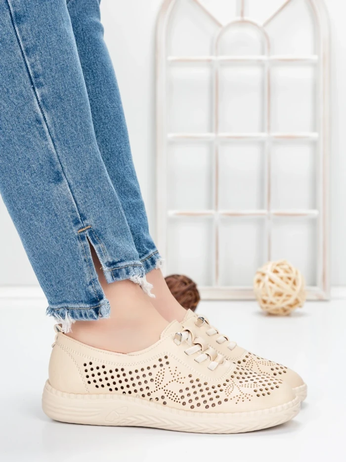 Balerini Dama 5XJ96 BEIGE | MEI