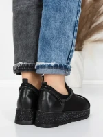 Sneakers Dama 5H62 BLACK | MEI