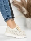 Sneakers Dama 5H69 BEIGE | MEI