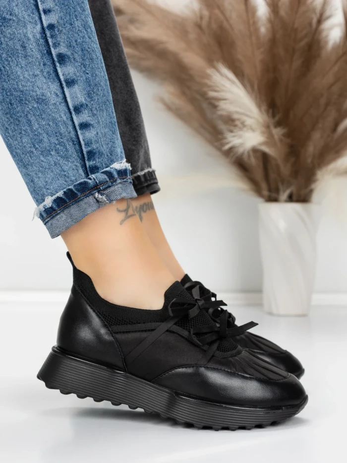 Sneakers Dama 5H70 BLACK | MEI