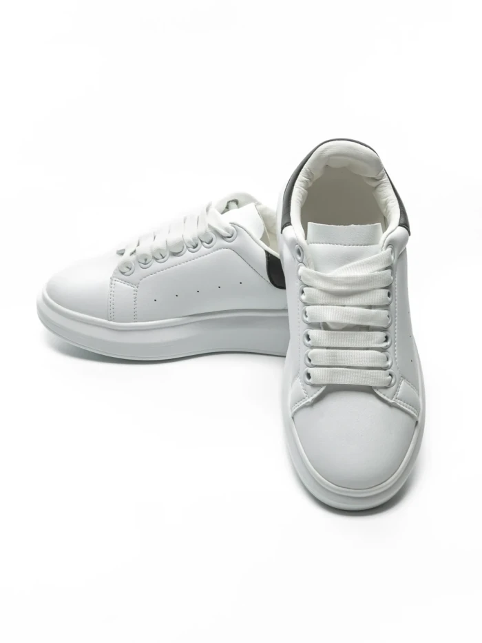 Pantofi Sport Barbati BF55B WHITE-BLACK | MEI