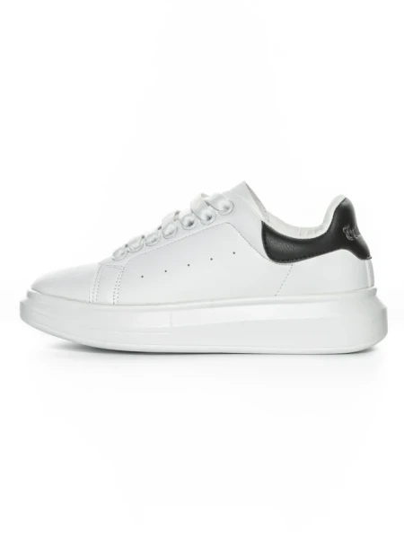 Pantofi Sport Barbati BF55B WHITE-BLACK | MEI