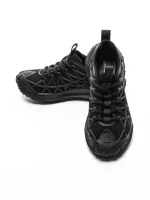 Pantofi Sport Barbati din piele naturala 7516 BLACK | ADVANCER