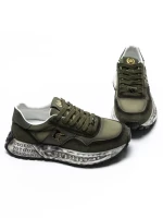 Pantofi Sport Barbati din piele naturala 2750 GREEN | ADVANCER