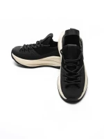 Pantofi Sport Barbati din piele naturala 8006 BLACK | ADVANCER