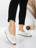 Balerini Dama din piele naturala 5001-1 CREAM | FORMATIONE