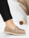 Pantofi Casual Dama din piele naturala 81980-2 APRICOT | ADVANCER