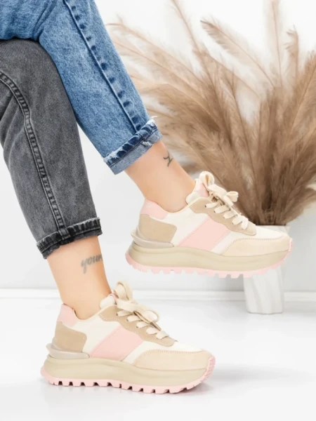 Sneakers Dama 5WL117 PINK | MEI