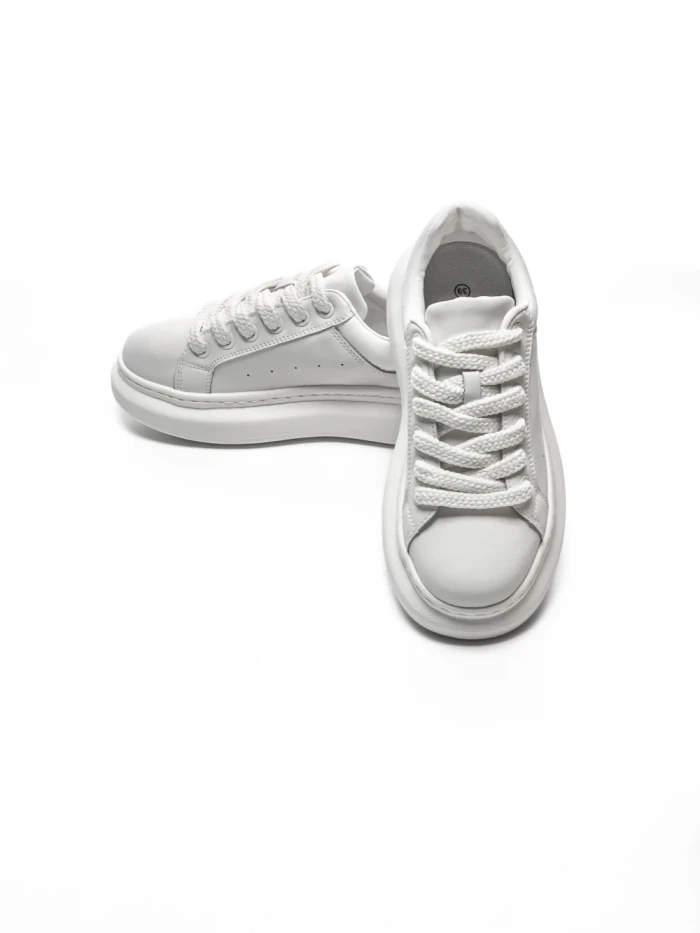 Pantofi Sport Barbati 5Q56 BEIGE-WHITE | EXCENTRIC SHOES