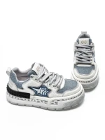 Pantofi Sport Barbati din piele naturala 5038 BLUE | ADVANCER