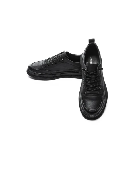 Pantofi Sport Barbati din piele naturala W27015 BLACK | ADVANCER