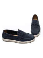 Mocasini Barbati din piele naturala 3-824-29 BLUE | ADVANCER