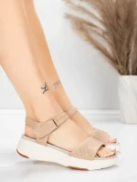 Sandale Dama cu Platforma 037 Piersica | Advancer » Reina.Ro