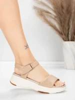 Sandale Dama cu Platforma 037 Piersica | Advancer » Reina.Ro