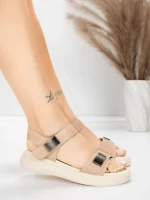 Sandale Dama cu Talpa Joasa 1028 Piersica | Advancer » Reina.Ro