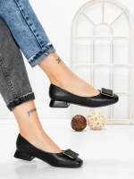 Balerini Dama din piele naturala 1236188 BLACK | FORMAZIONE
