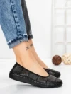 Balerini Dama din piele naturala 2211-2 BLACK | BERLINER