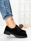 Pantofi Casual Dama din piele naturala 3218H01 BLACK | FORMAZIONE