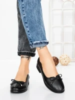 Balerini Dama din piele naturala 3651 BLACK | BERLINER