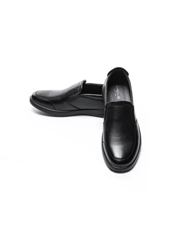 Mocasini Barbati din piele naturala 65772 BLACK | MELS
