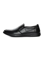 Mocasini Barbati din piele naturala 65772 BLACK | MELS