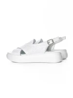 Sandale Dama din piele naturala K248-1 WHITE | FORMAZIONE