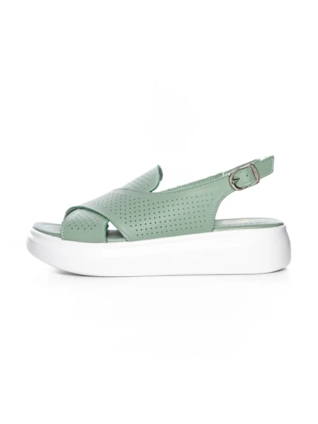 Sandale Dama din piele naturala K248-1 GREEN | FORMAZIONE