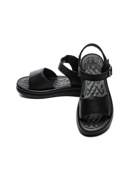 Sandale Dama din piele naturala 28-50 BLACK | FORMAZIONE