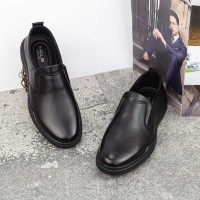 Pantofi Barbati din piele naturala W2300 Negru Reina