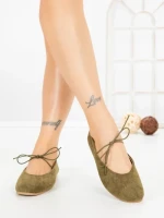 Balerini Dama PS888-16 ARMY GREEN | CINK ME