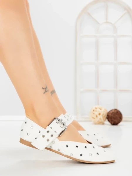 Balerini Dama PS888-18 WHITE | CINK ME